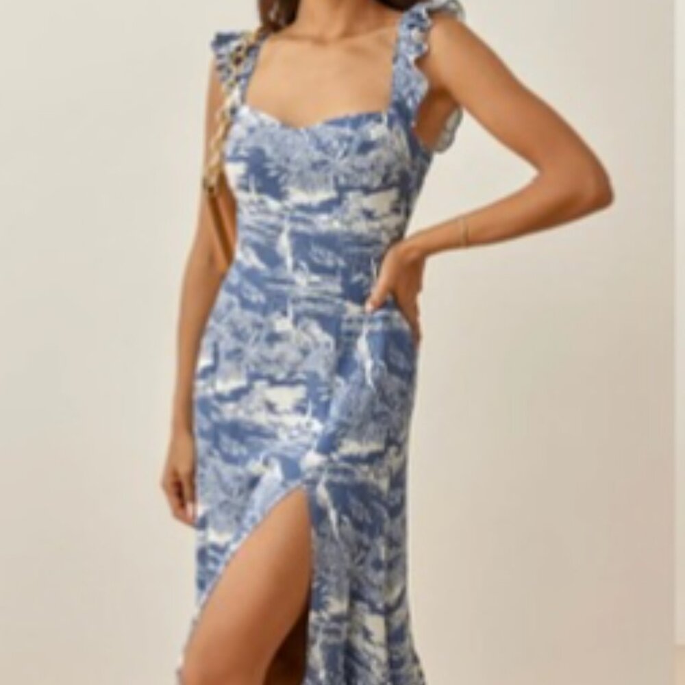 Reformation Bondi Dress, size 8 color Ama